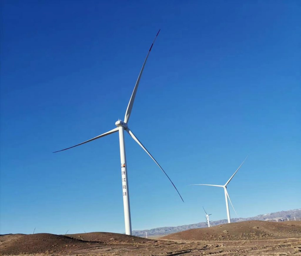 五家渠浙能新能源六師北塔山牧場100MW風(fēng)電項目