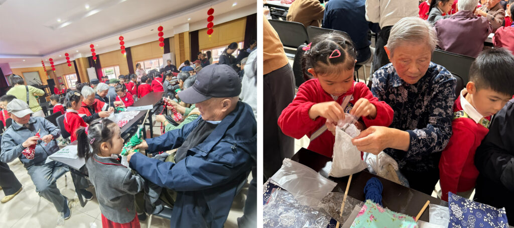 支部聯(lián)動先鋒行 情暖重陽獻愛心 | 科信聯(lián)合黨支部攜手寶韻第三黨支部共赴頤樂園敬老慰問